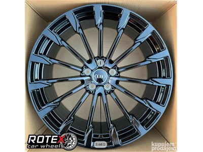 18X8 5X112 ET30 66.6 BLACK 0351 AUDI S6 2021