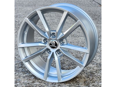 17X7.5 5X100 ET42 57.1 SILVER BK864 VW PRETORIA