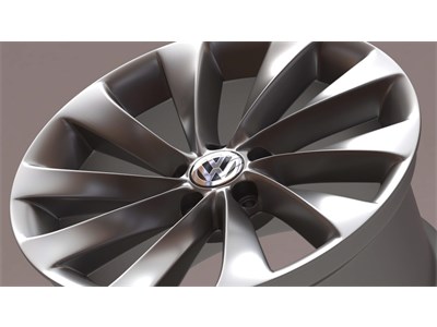 14X6 5X100 ET38 57.1 SILVER VW_TURBINE_BK438