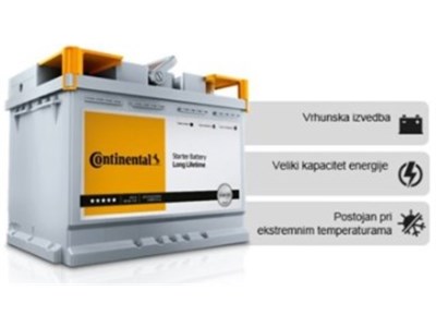 AKUMULATOR CONTINENTAL EFB 60AH (640EN) START-STOP